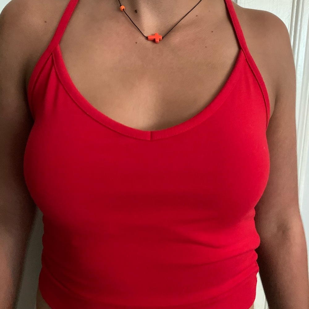 Forever 21 Red crop top